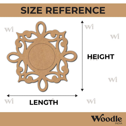 Diya Tealight Holder MDF Design 243