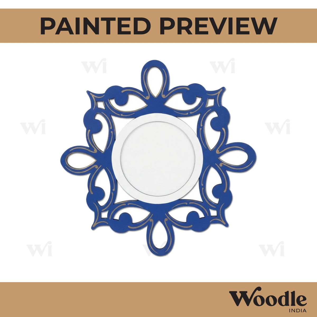 Diya Tealight Holder MDF Design 244