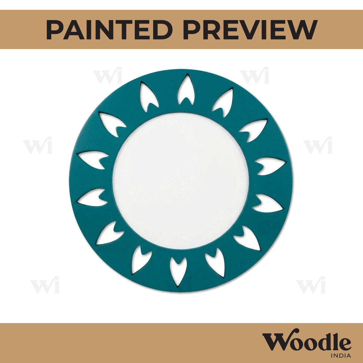 Diya Tealight Holder MDF Design 248