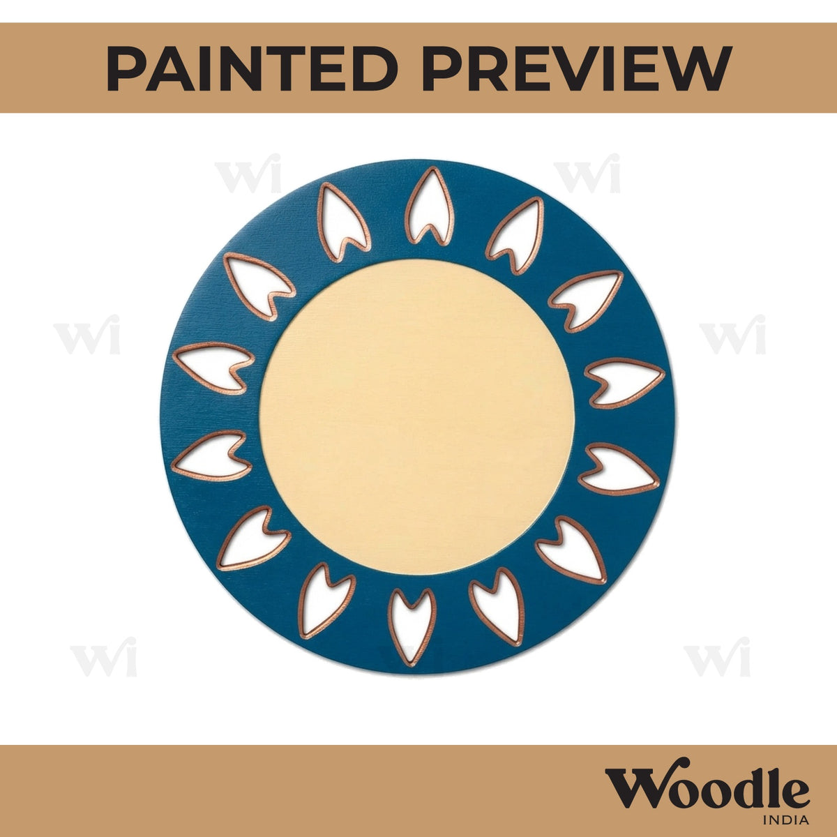 Diya Tealight Holder MDF Design 249