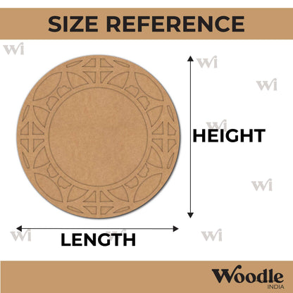 Diya Tealight Holder MDF Design 252