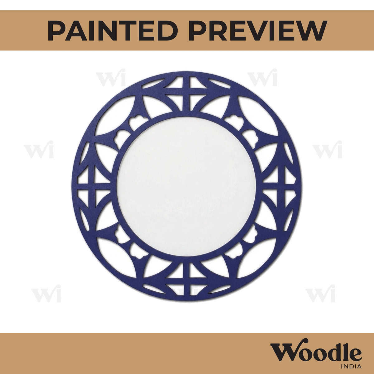 Diya Tealight Holder MDF Design 253
