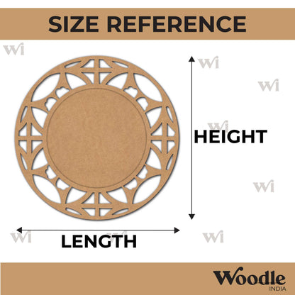 Diya Tealight Holder MDF Design 253