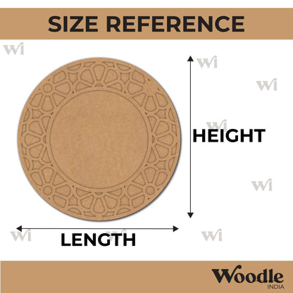 Diya Tealight Holder MDF Design 254