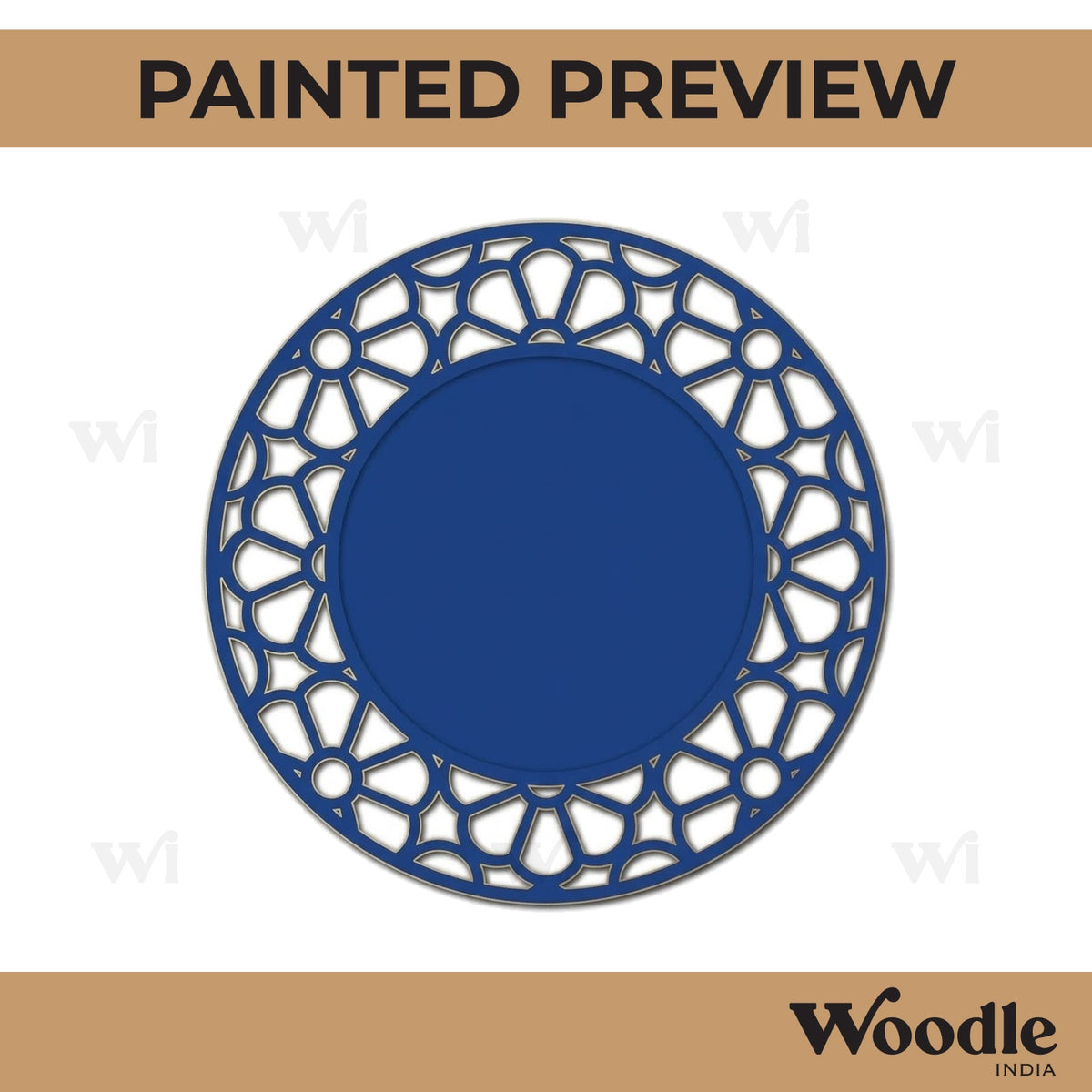 Diya Tealight Holder MDF Design 255