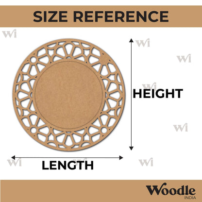 Diya Tealight Holder MDF Design 255