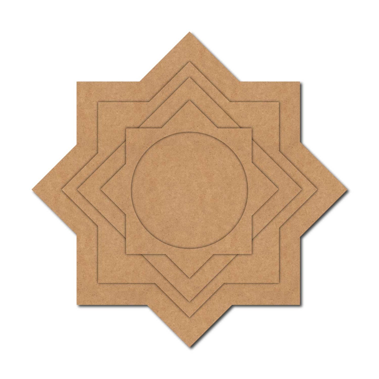 Diya Tealight Holder MDF Design 256
