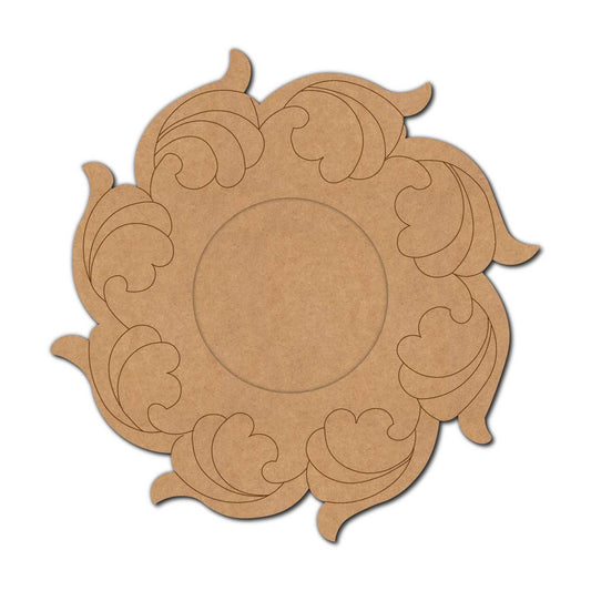 Diya Tealight Holder Pre Marked MDF Design 1