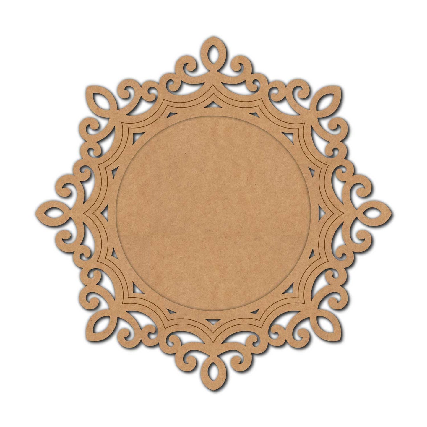 Diya Tealight Holder Pre Marked MDF Design 10