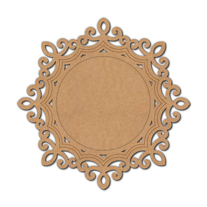 Diya Tealight Holder Pre Marked MDF Design 10