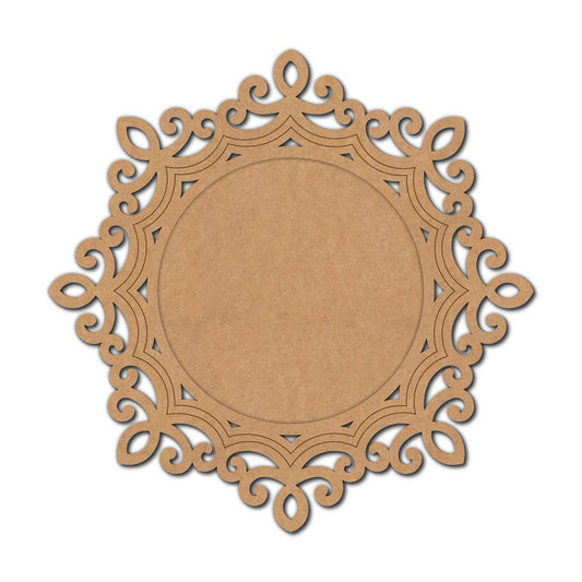 Diya Tealight Holder Pre Marked MDF Design 10