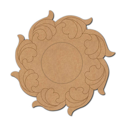 Diya Tealight Holder Pre Marked MDF Design 1
