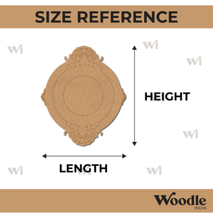 Diya Tealight Holder Pre Marked MDF Design 2