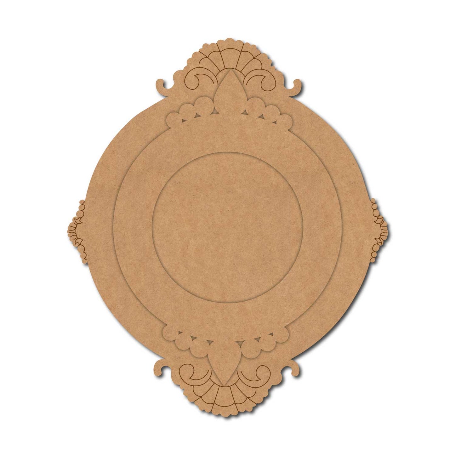 Diya Tealight Holder Pre Marked MDF Design 2
