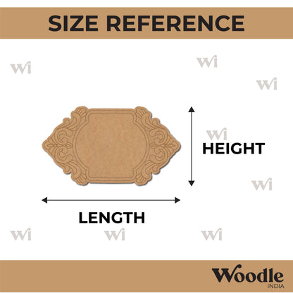 Diya Tealight Holder Pre Marked MDF Design 6