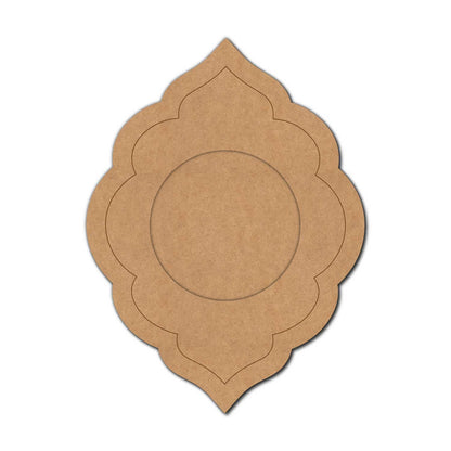 Diya Tealight Holder Pre Marked MDF Design 7