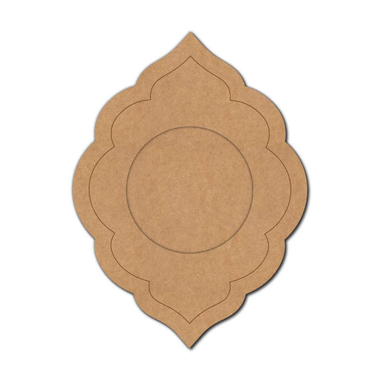 Diya Tealight Holder Pre Marked MDF Design 7