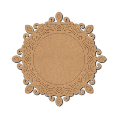 Diya Tealight Holder Pre Marked MDF Design 9