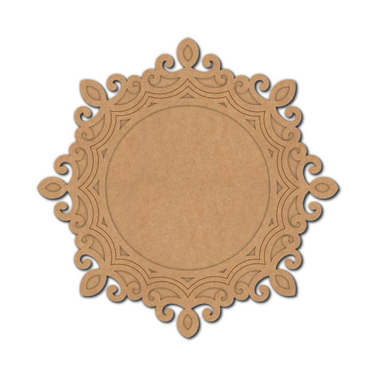 Diya Tealight Holder Pre Marked MDF Design 9