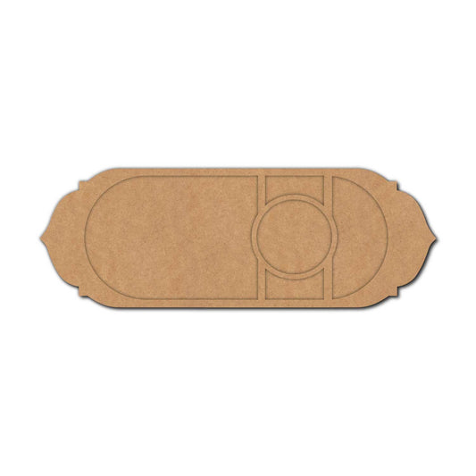 Diya Tealight Royal Platter Base MDF Design 1