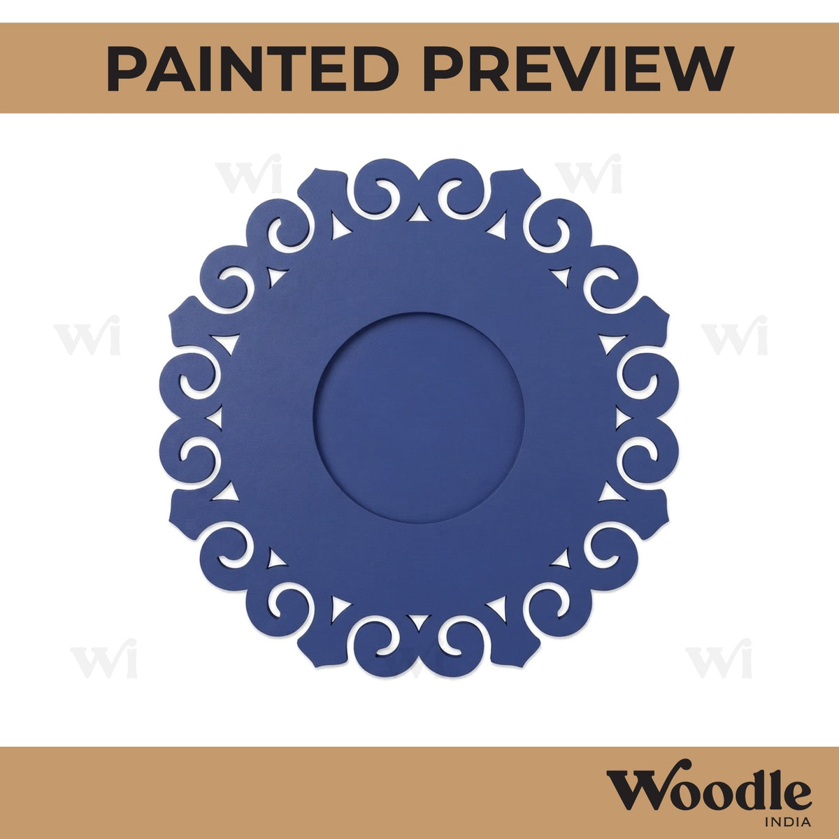 Diya Tealight Holder MDF Design 95
