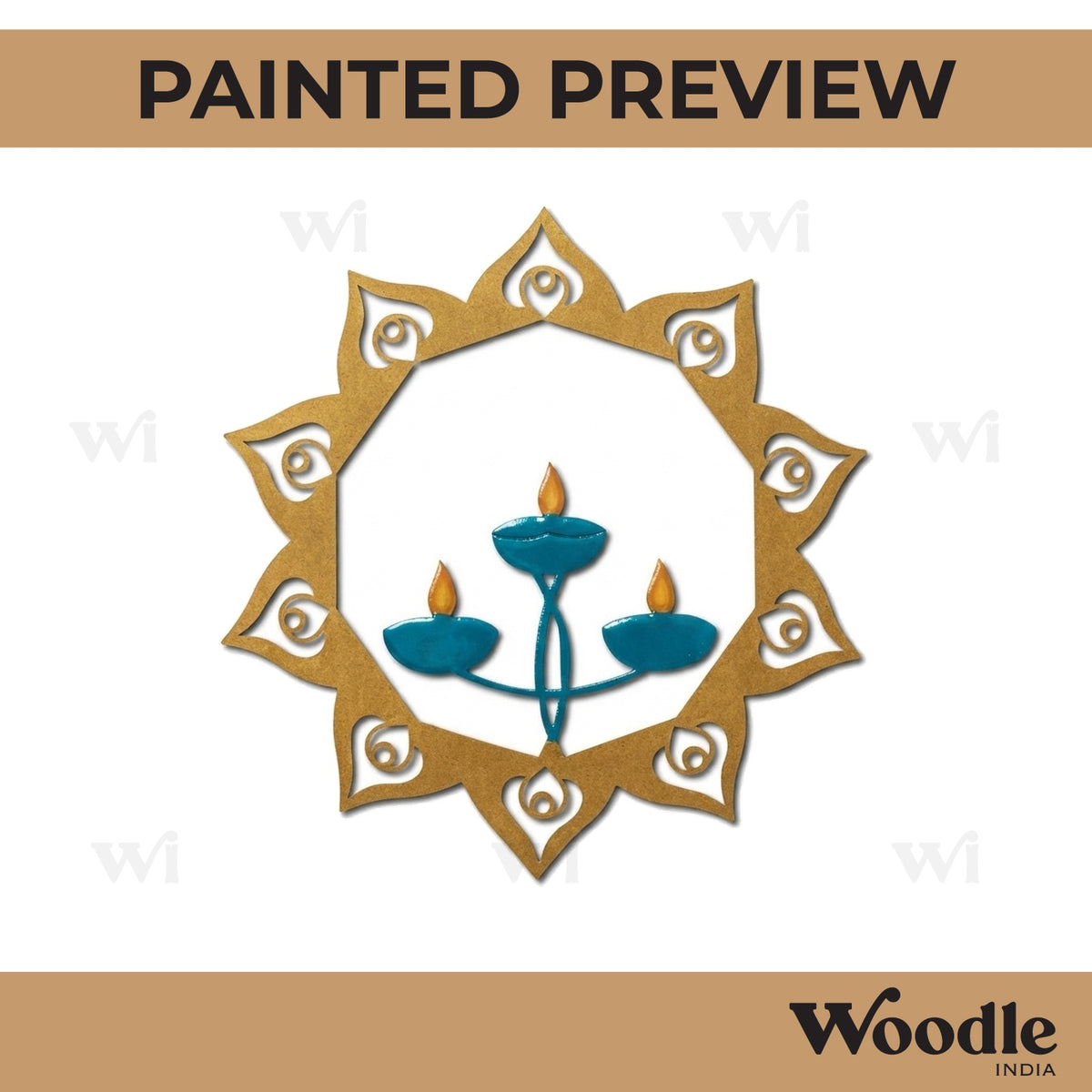 Diyas Base Pre Marked MDF Design 1