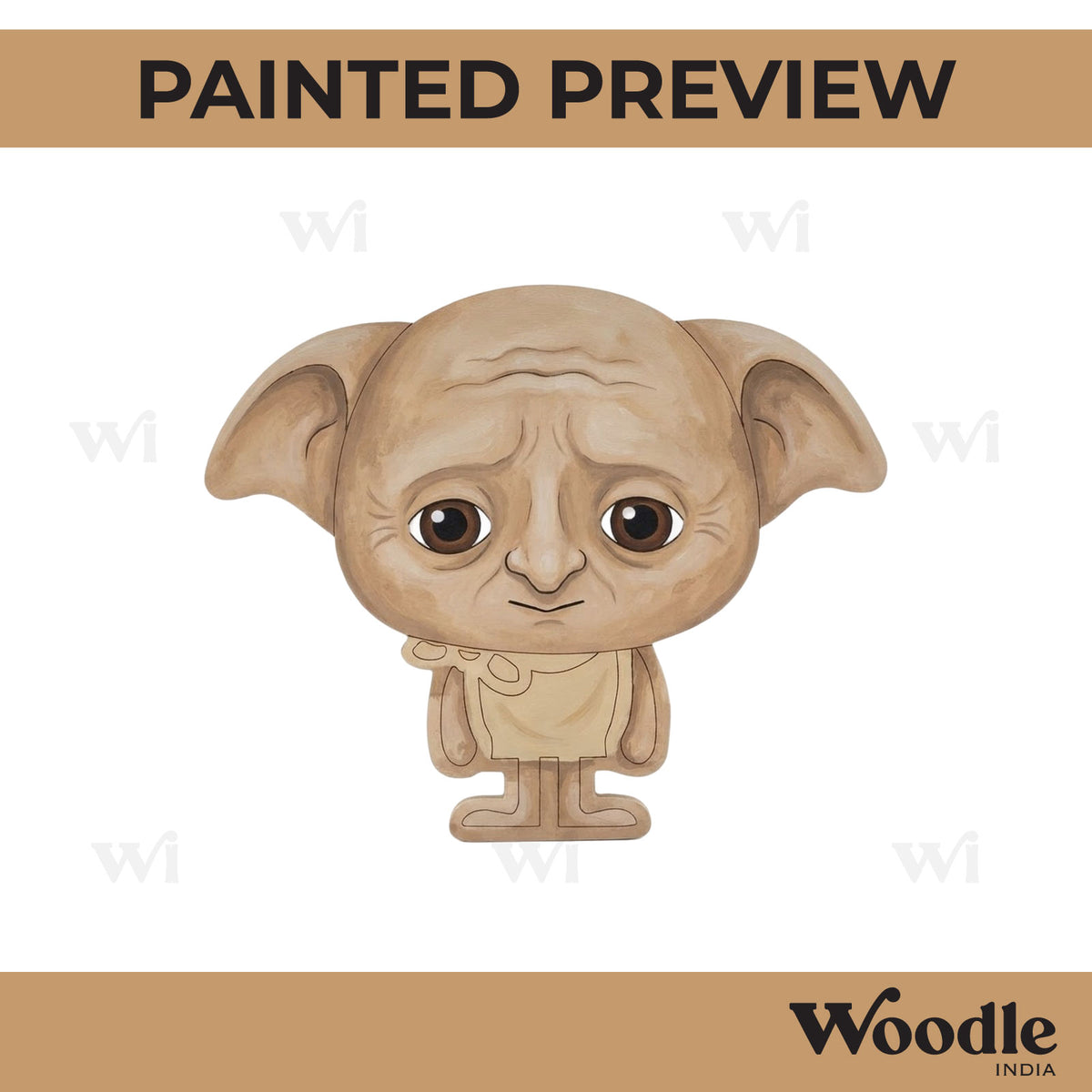 Dobby Harry Potter Pre Marked MDF Design 1