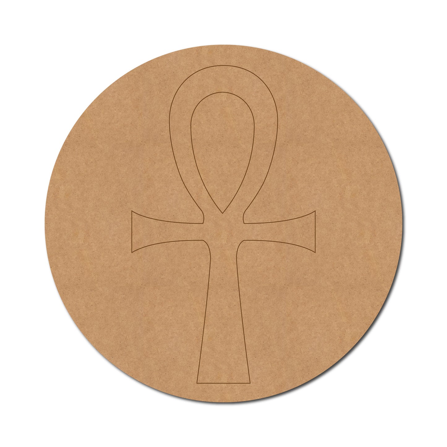 Doctor Fate Ankh Logo DC Pre Marked Round MDF Design 1