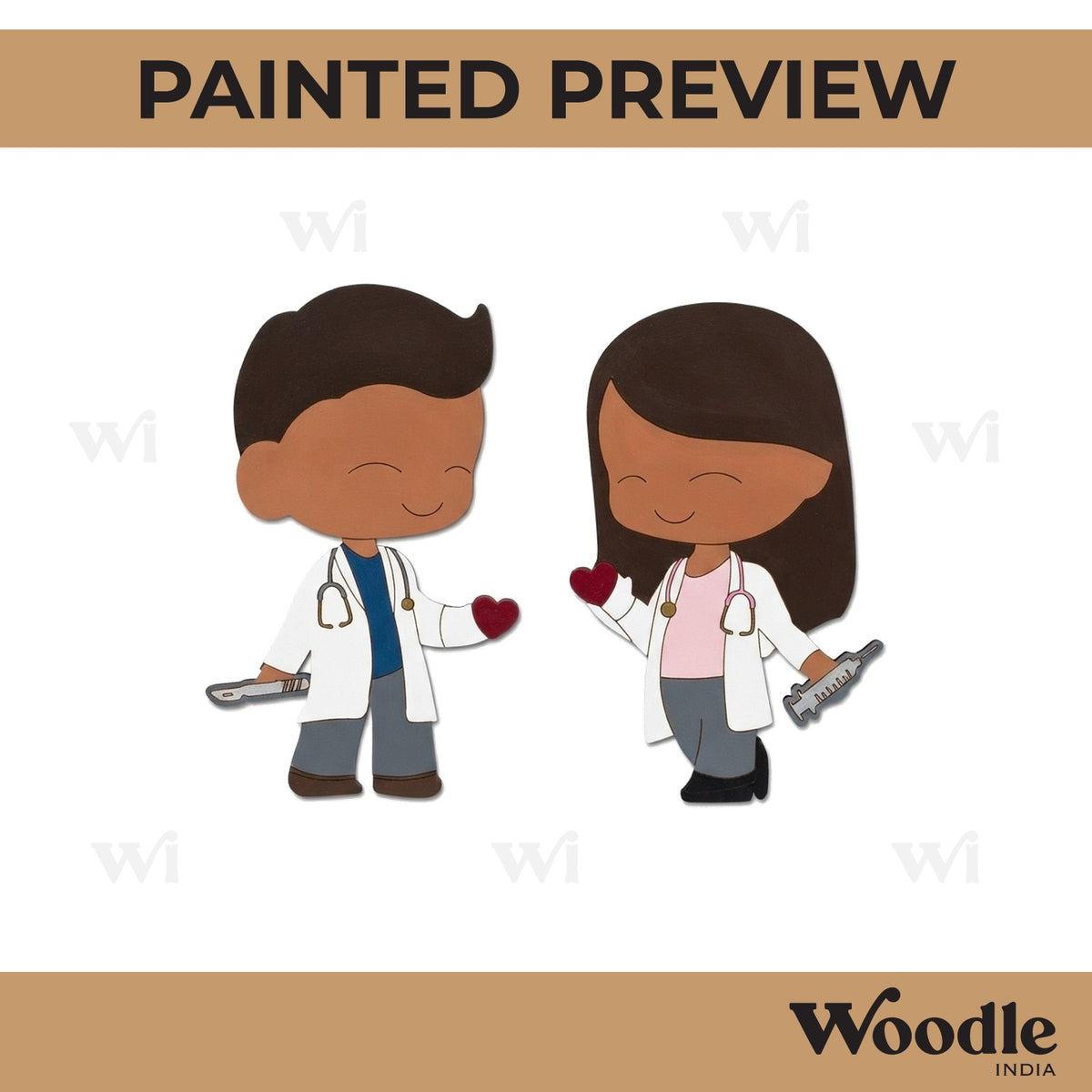 Doctor Set Pre Marked MDF Design 2