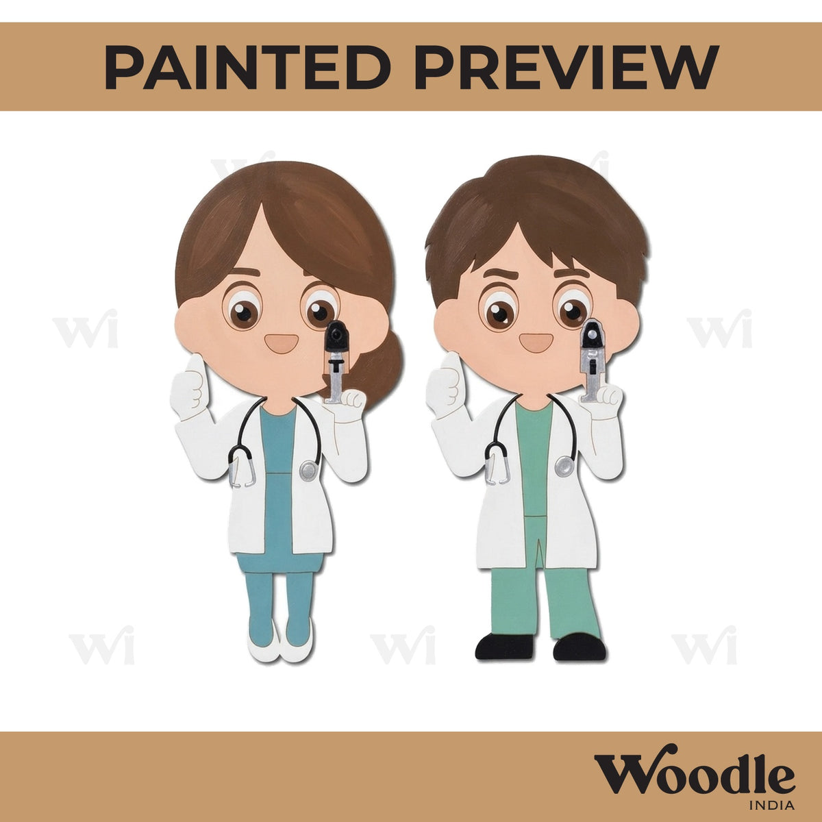 Doctor Set Pre Marked MDF Design 3