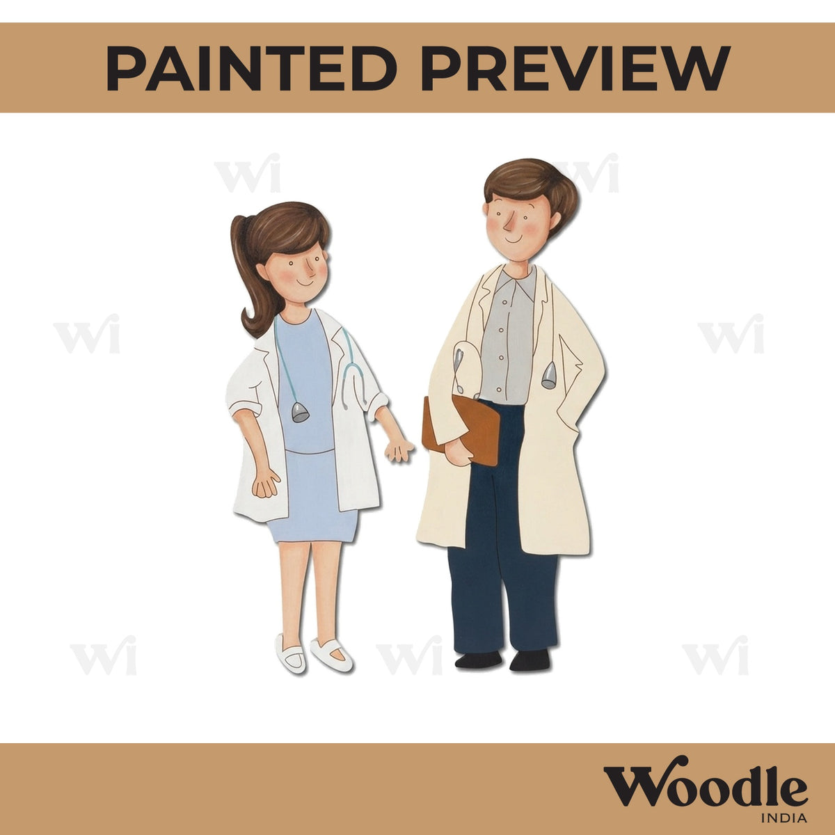 Doctor Set Pre Marked MDF Design 4
