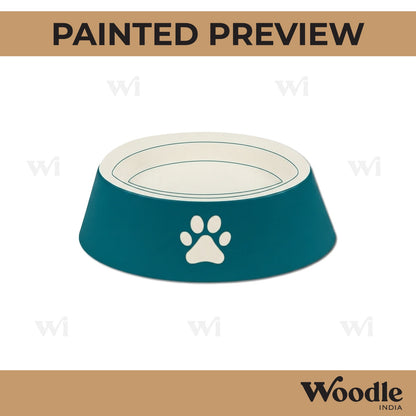 Dog Bowl Pre Marked MDF Design 1
