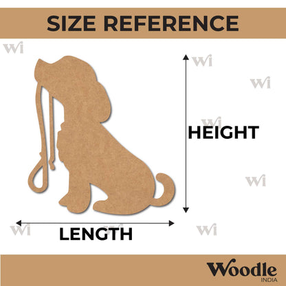 Dog Cutout MDF Design 12