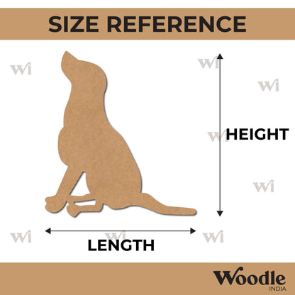 Dog Cutout MDF Design 13