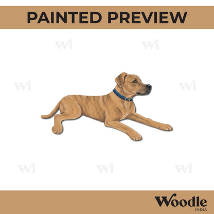 Dog Cutout MDF Design 14