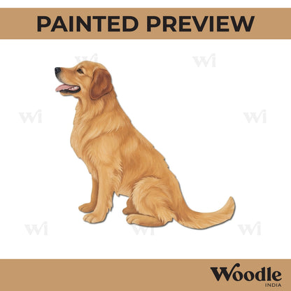 Dog Cutout MDF Design 3