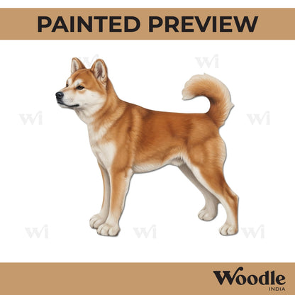 Dog Cutout MDF Design 4