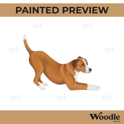 Dog Cutout MDF Design 5