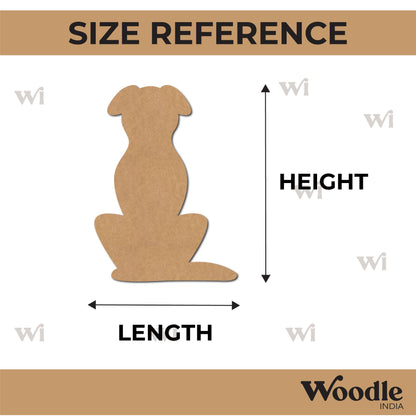 Dog Cutout MDF Design 7