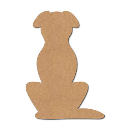 Dog Cutout MDF Design 7