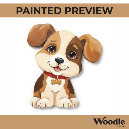 Dog Cutout MDF Design 8