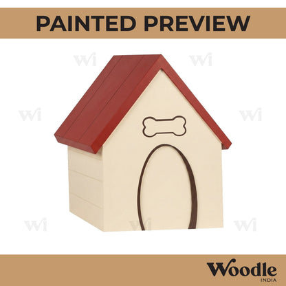 Dog House Pre Marked MDF Design 1
