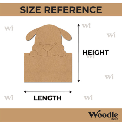 Dog Nameplate Pre Marked MDF Design 2