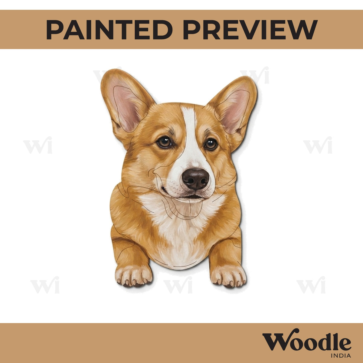 Dog Pre Marked MDF Design 1