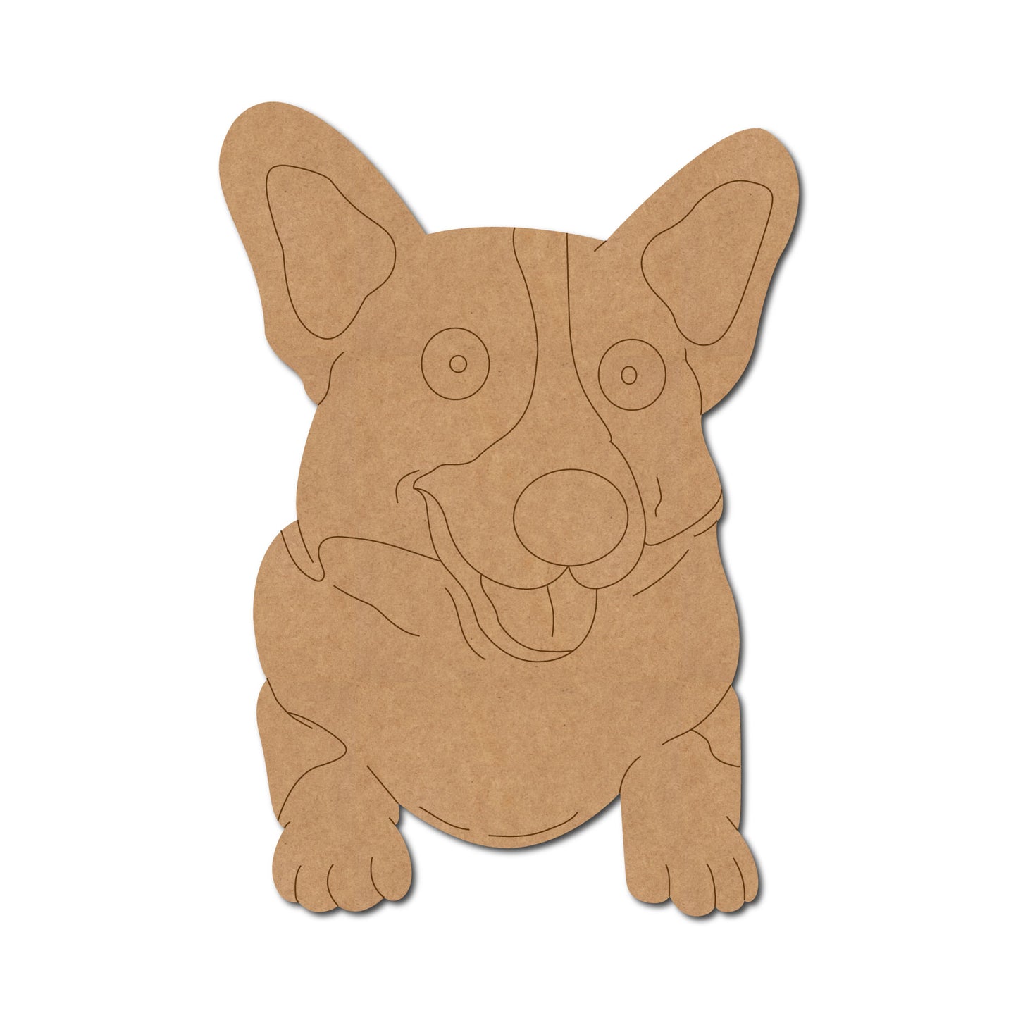 Dog Pre Marked MDF Design 1