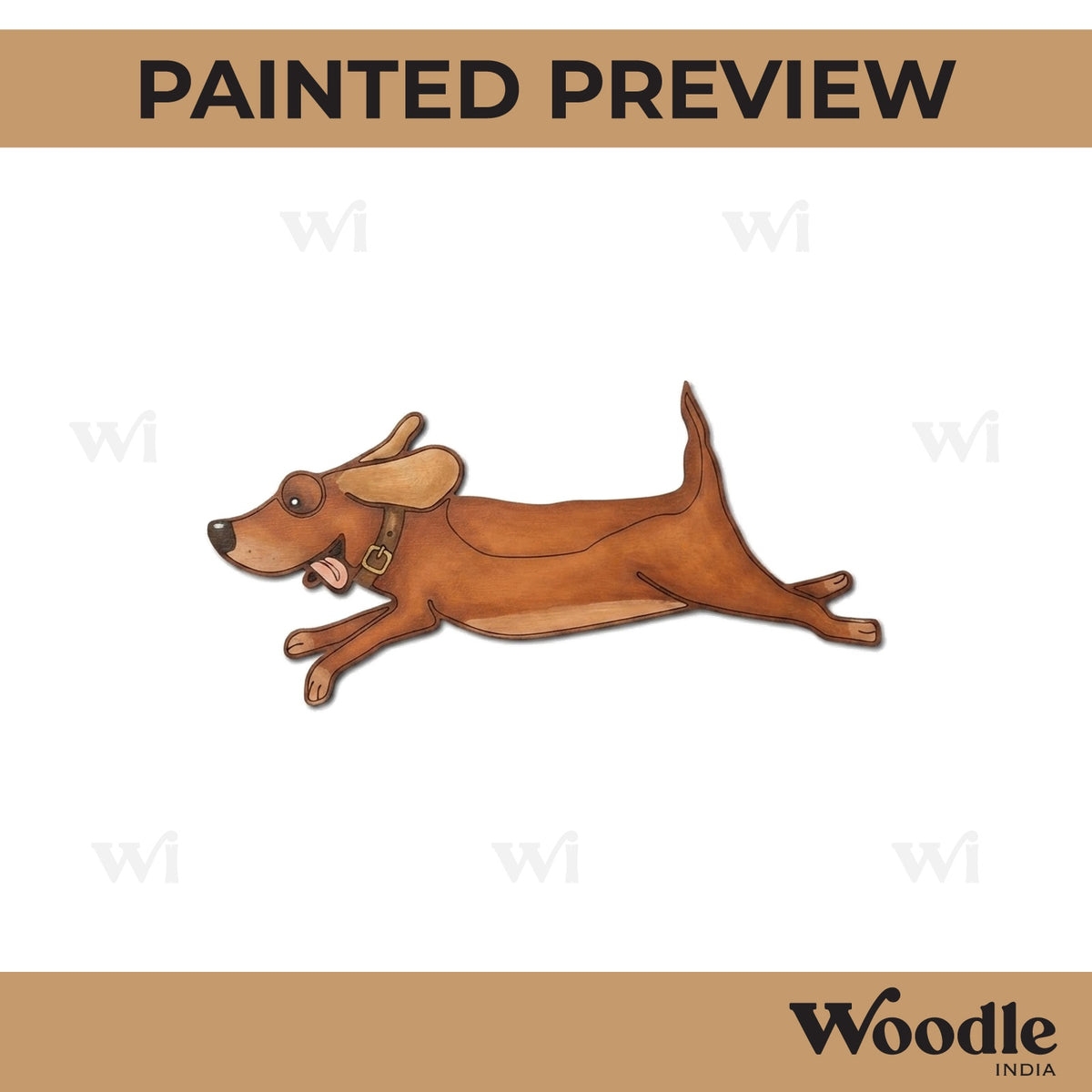 Dog Pre Marked MDF Design 10