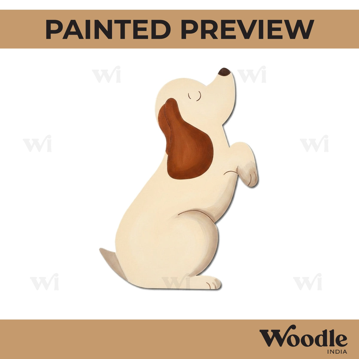 Dog Pre Marked MDF Design 11