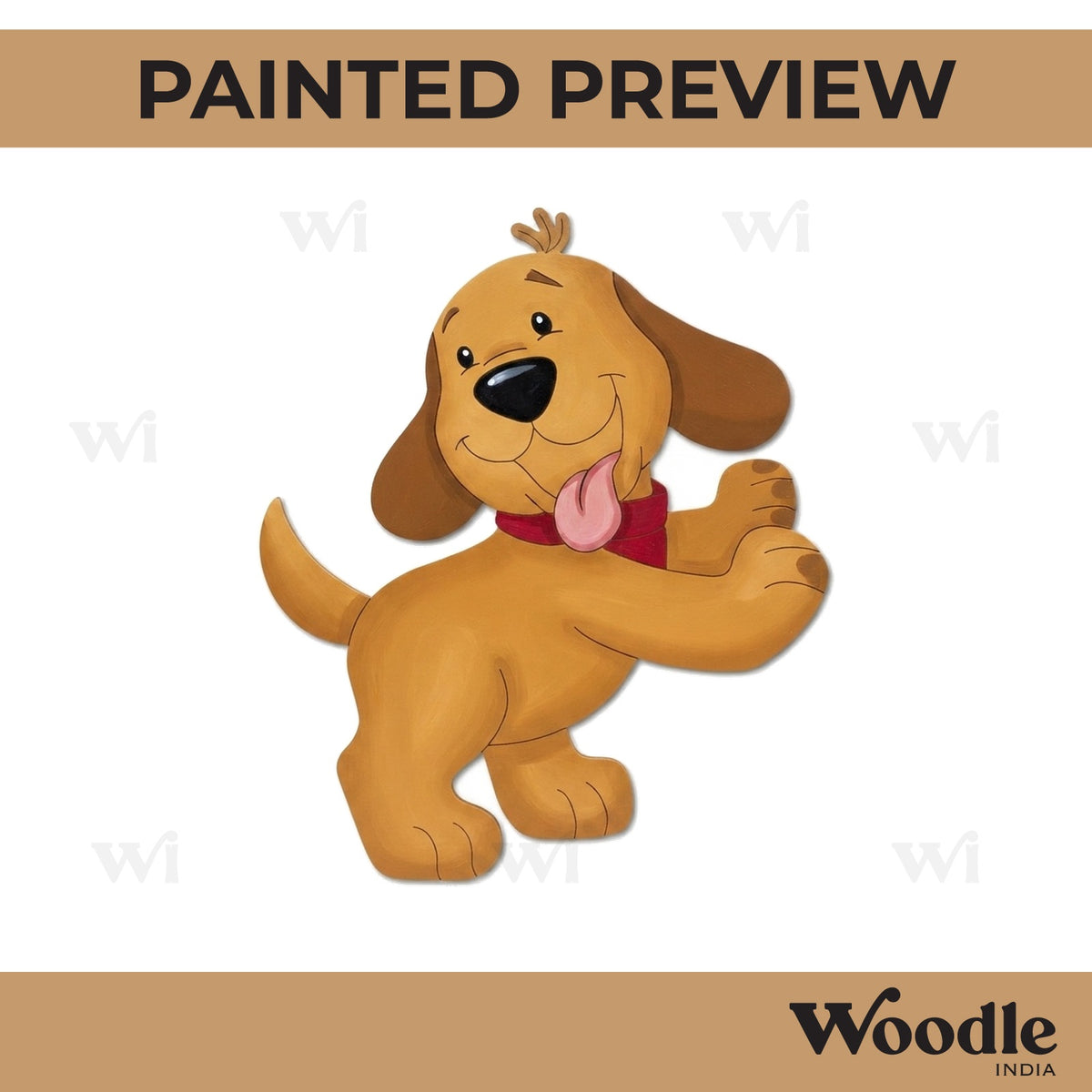 Dog Pre Marked MDF Design 14