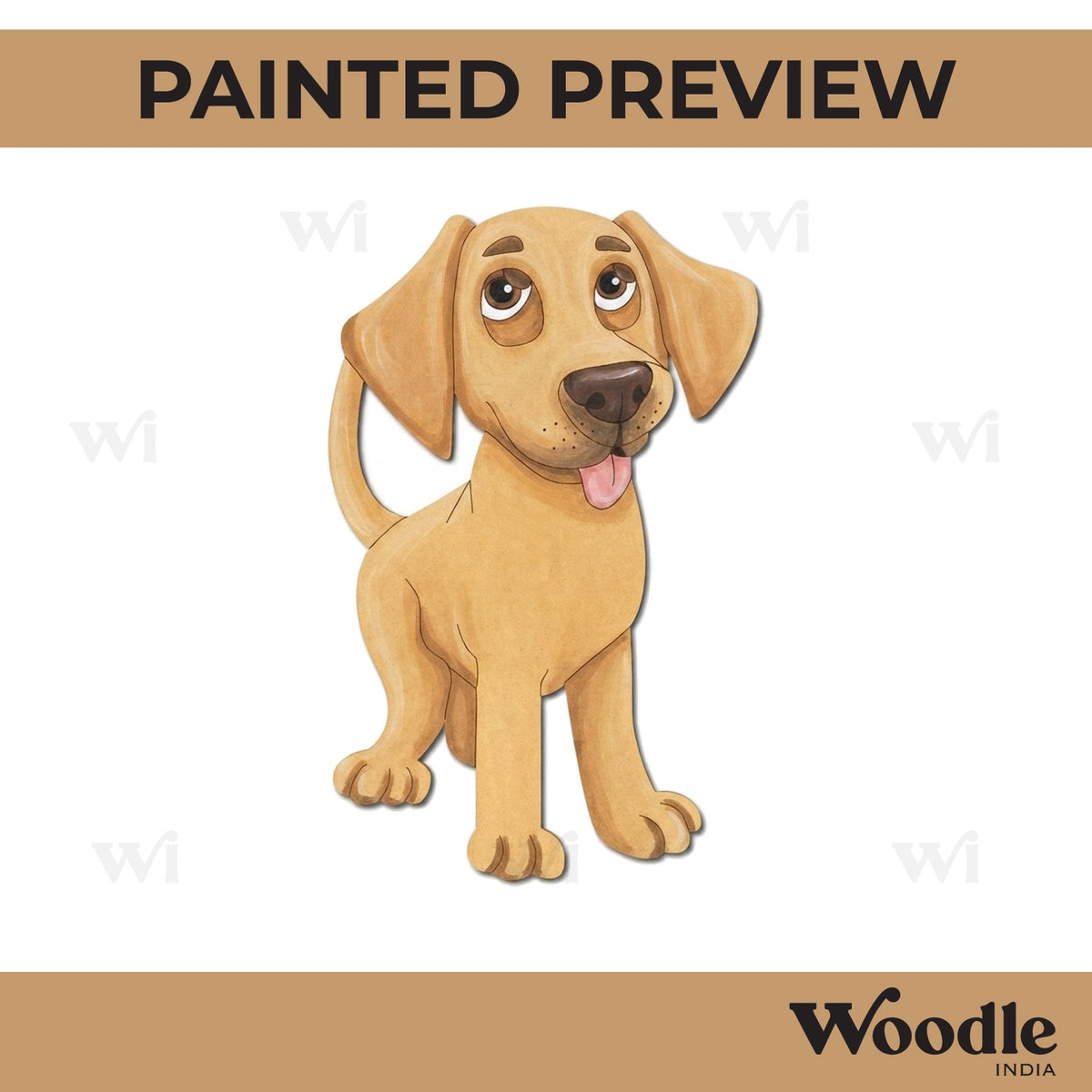 Dog Pre Marked MDF Design 15
