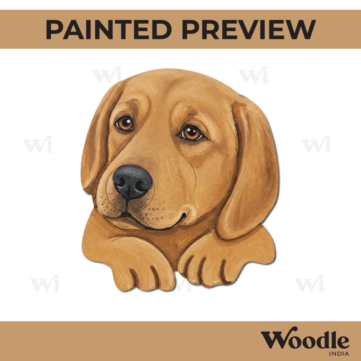Dog Pre Marked MDF Design 16